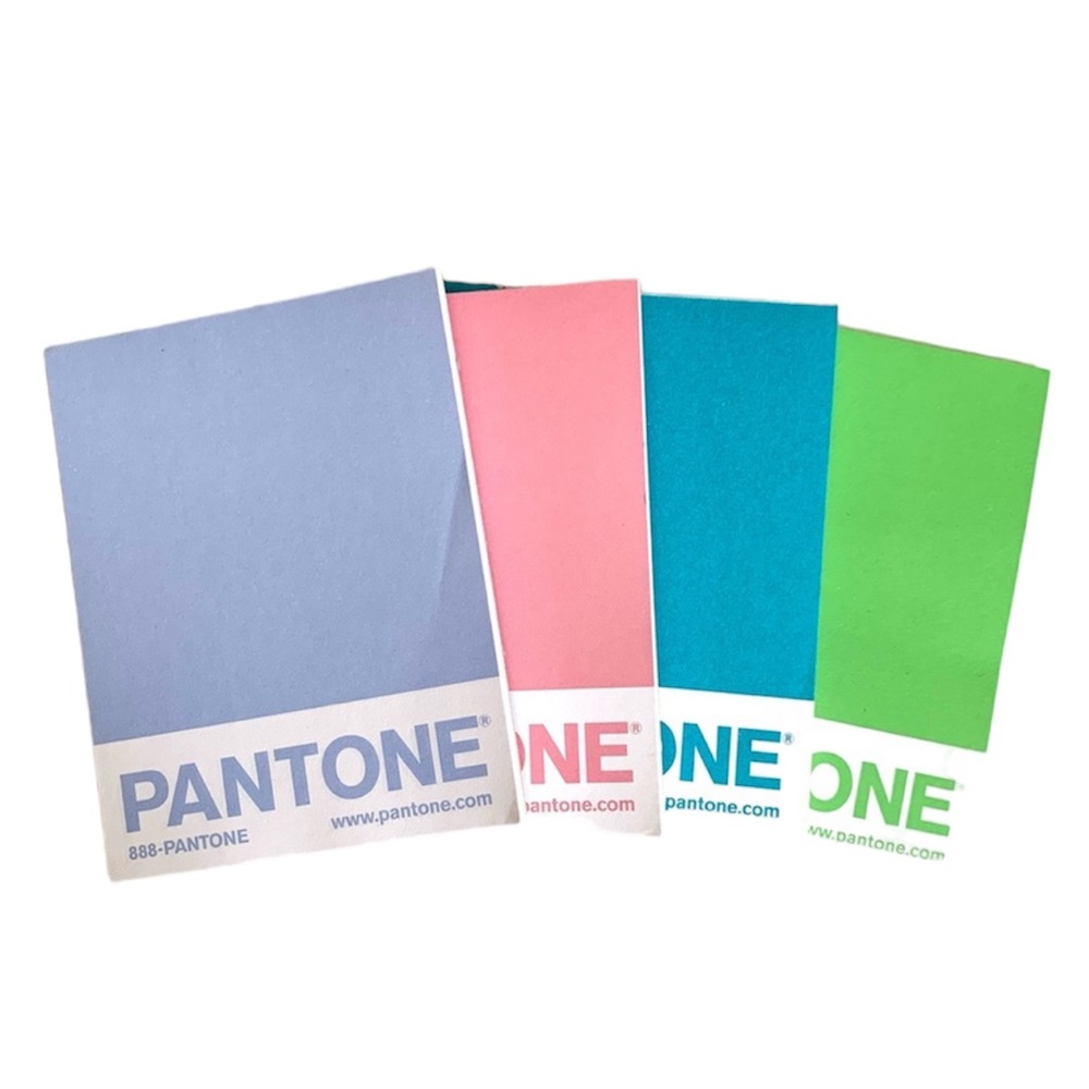 ❌ SOLD ❌ PANTONE notepads- set of 4 - used